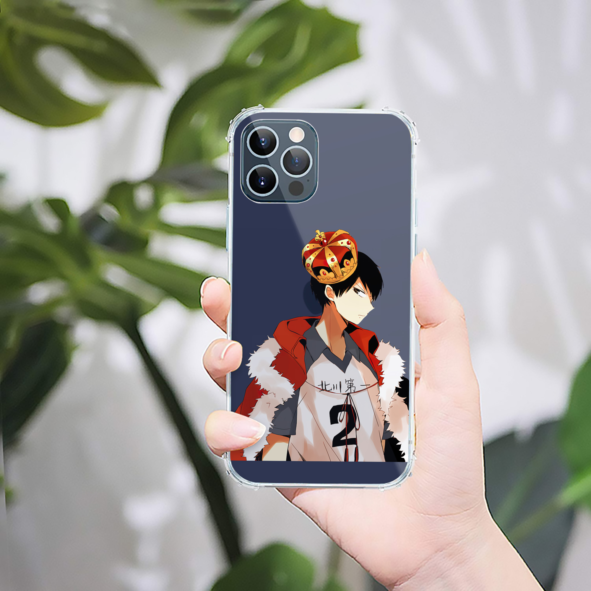 ハイキュー!! Haikyu!! 【iPhone 12シリーズ対応】透明スマホケース（クリアソフトケース）